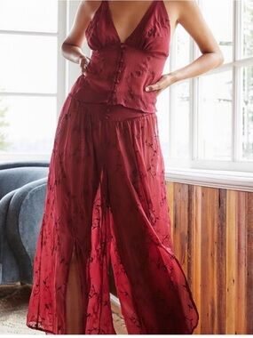 Free People 2Piecw Pant Set 2xl